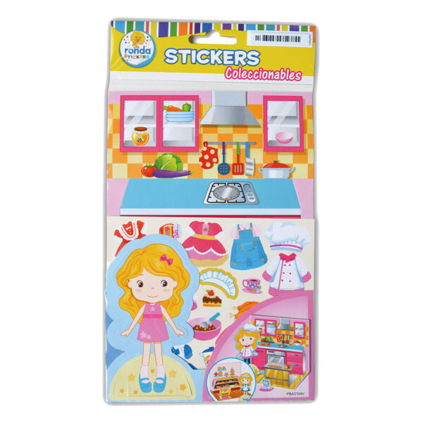 Stickers Coleccionables Arma Tu Cocina