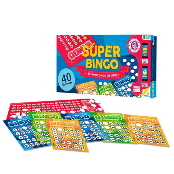 Bingo 40 Cartones Distributivo